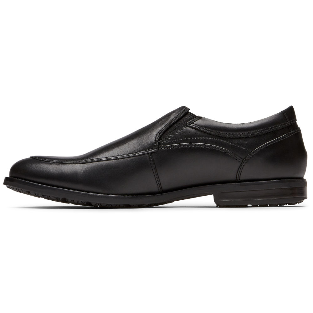 Sapato Vela Rockport Homem Pretas - Mykel - 83012LAPR